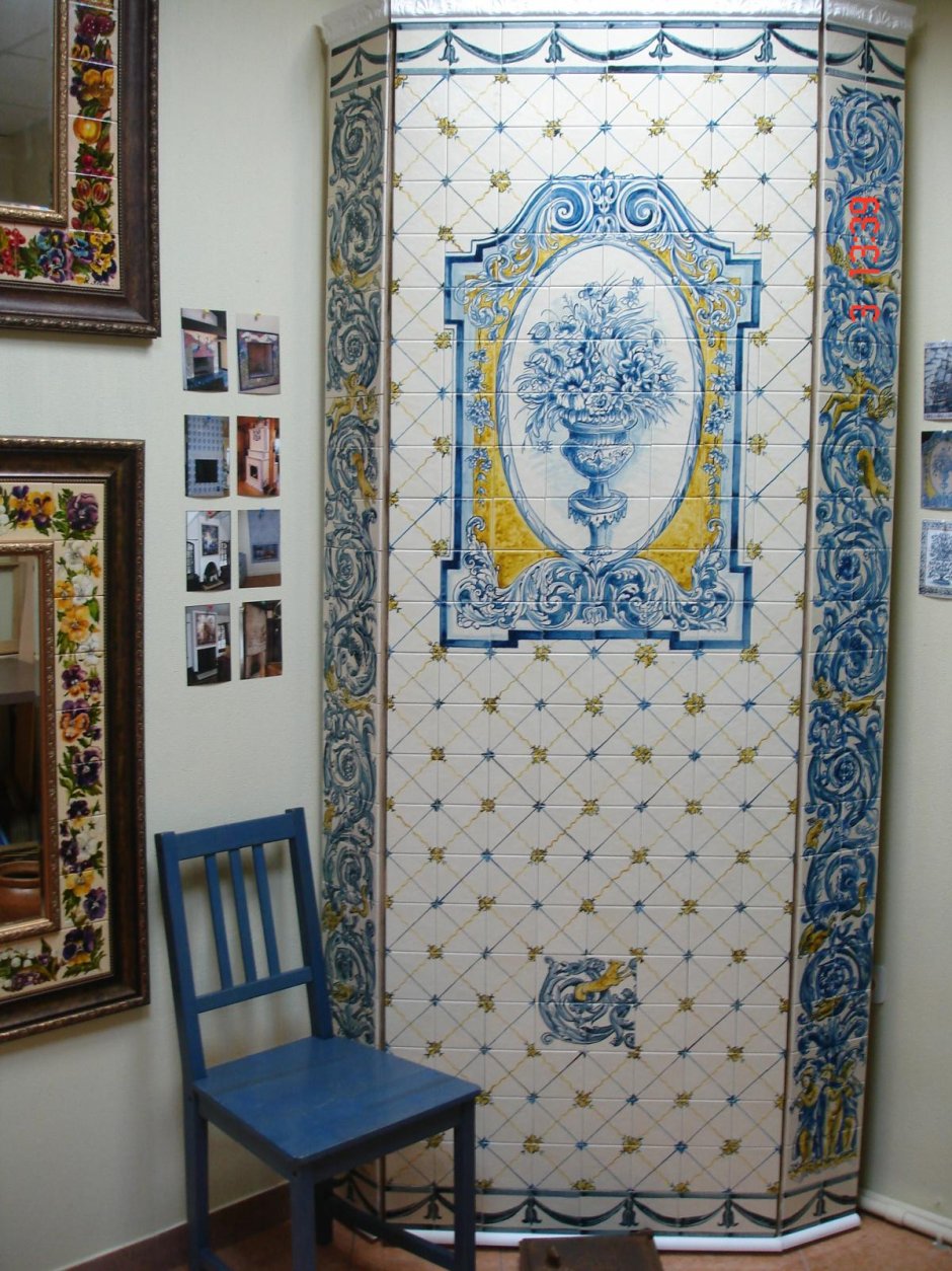Изразцовая плитка в интерьере