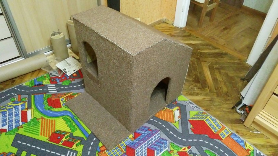 Домик для кошки "Кошкин дом"