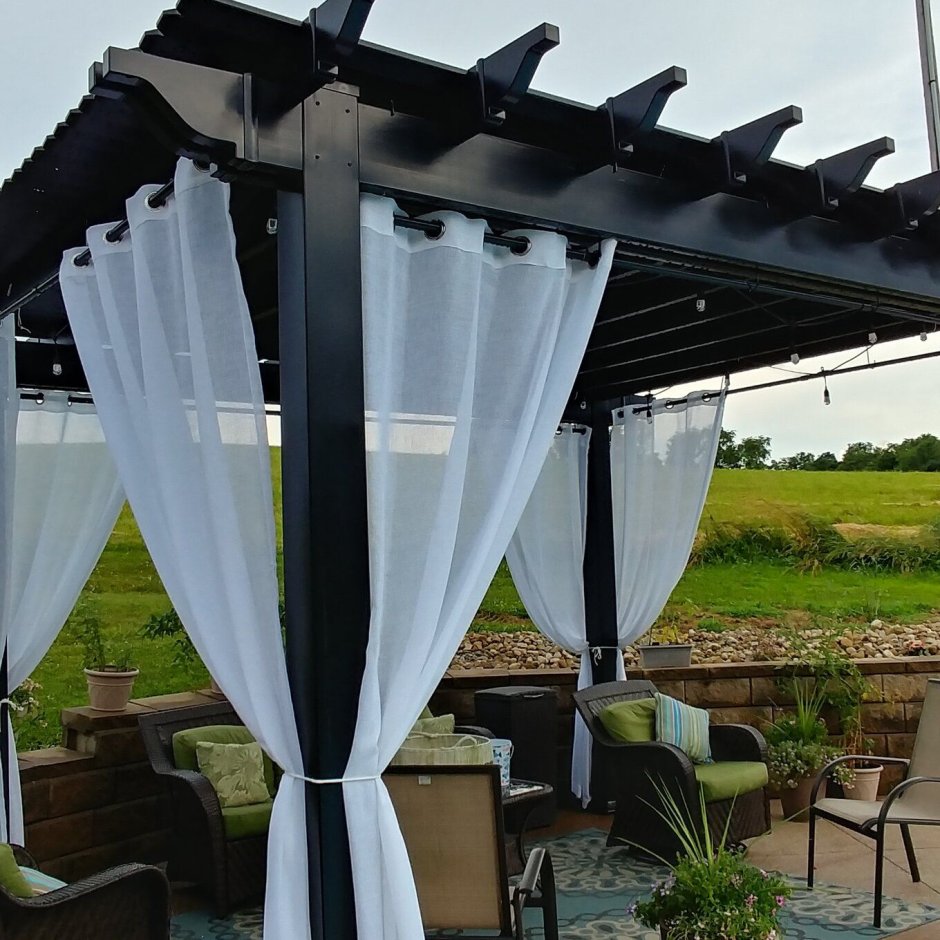 Шторы для беседки уличные