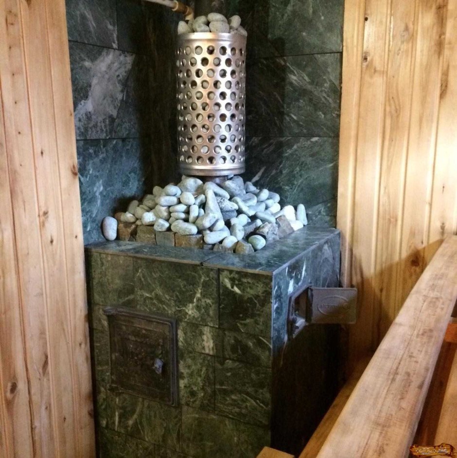 Каменная печь для бани