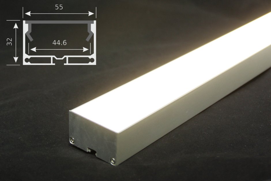 Линейный светильник DS led 5050 40w 1250мм