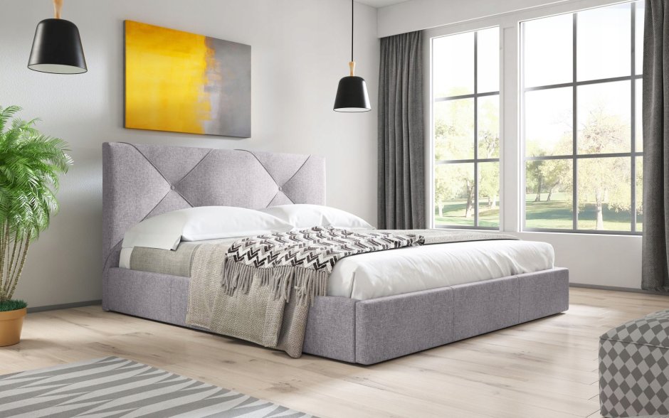 Кровать мягкая 160x200 Melita 665293