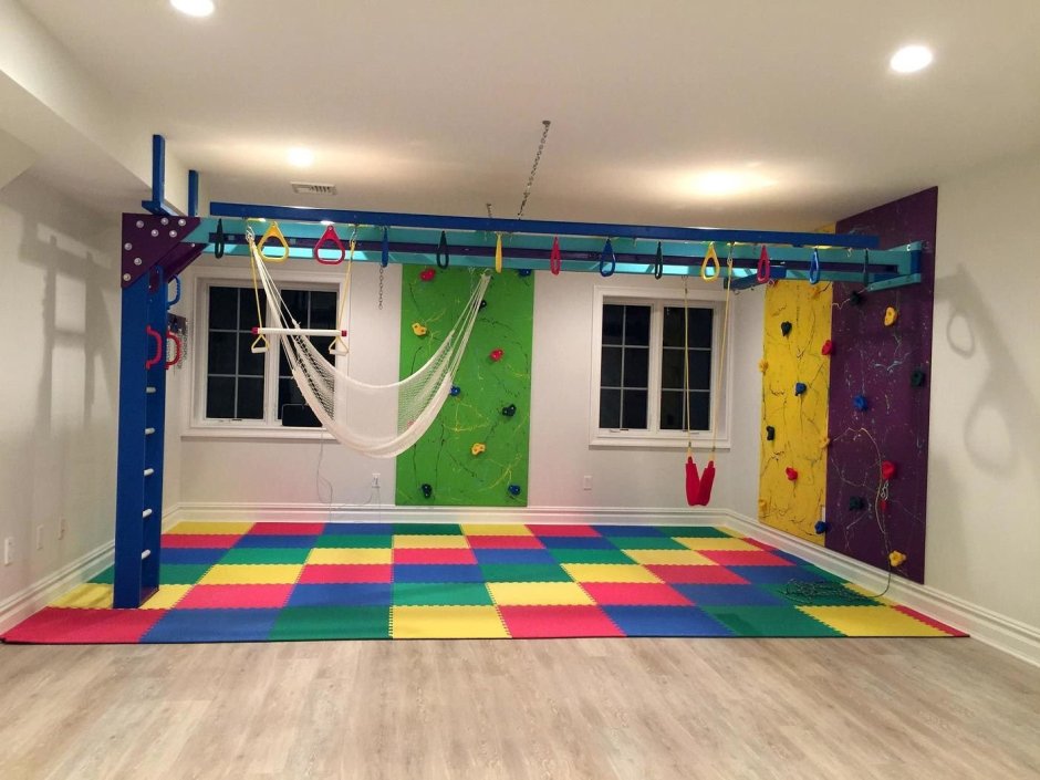Игровая комната для детей в частном доме