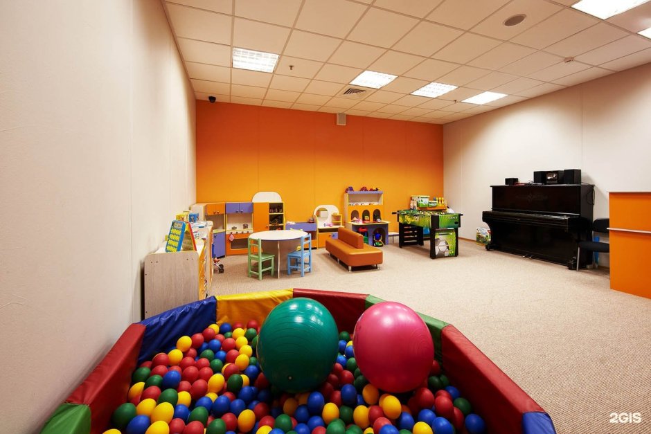 Детские комнаты в спортзалах