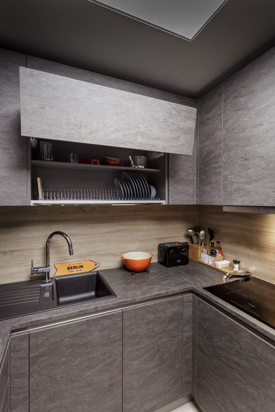 AGT 390 Matt Stone Grey кухни