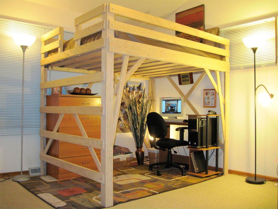 Loft Bed кровать чердак