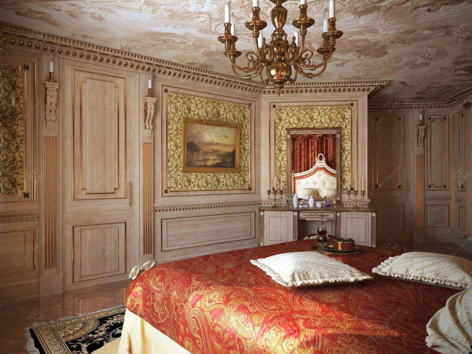 Спальни в палаццо стиль Ампир