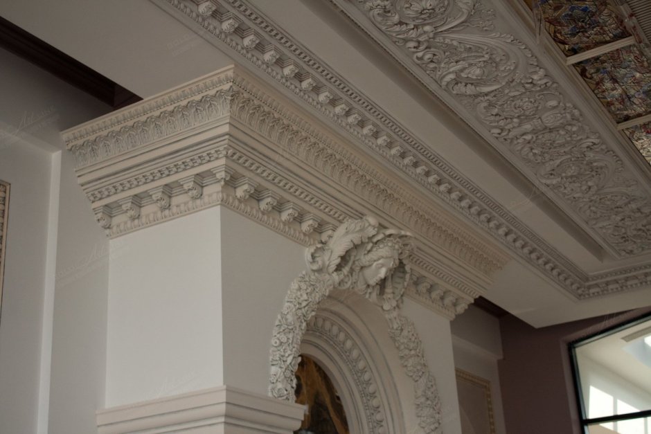 Гипсовая лепнина в Киеве