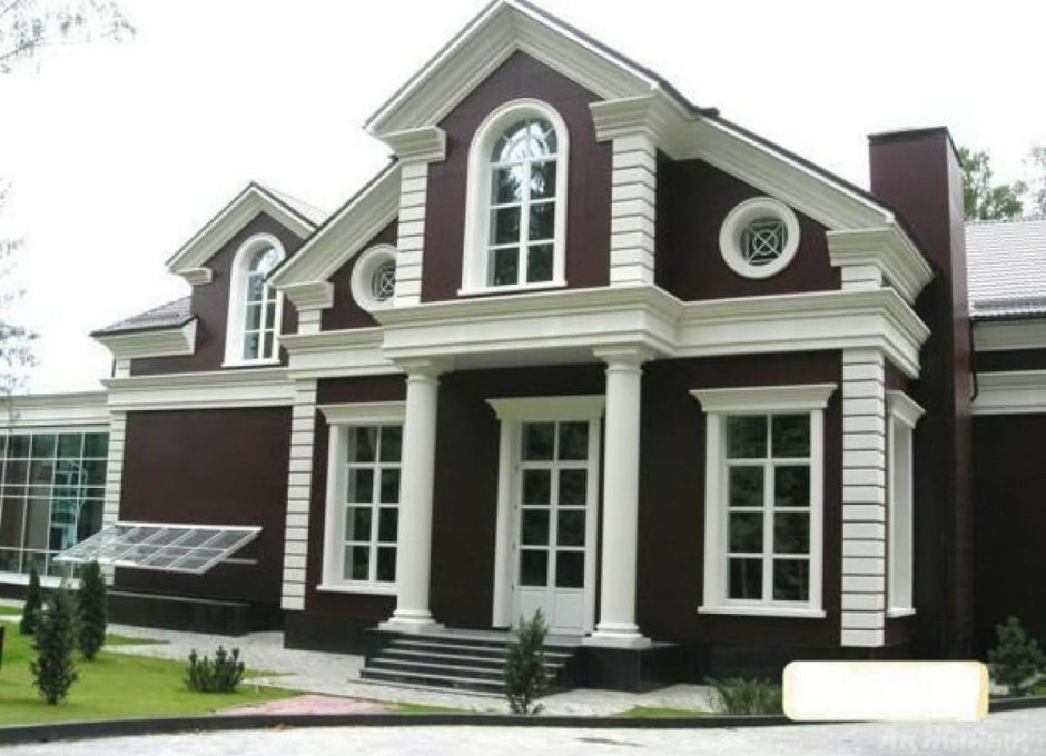 Лепнина на фасаде