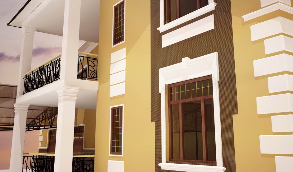 Декор для фасадов домов