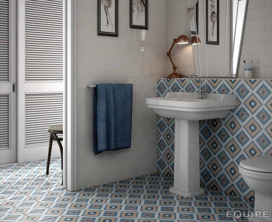 Equipe Caprice deco Square Colours керамогранит 20х20