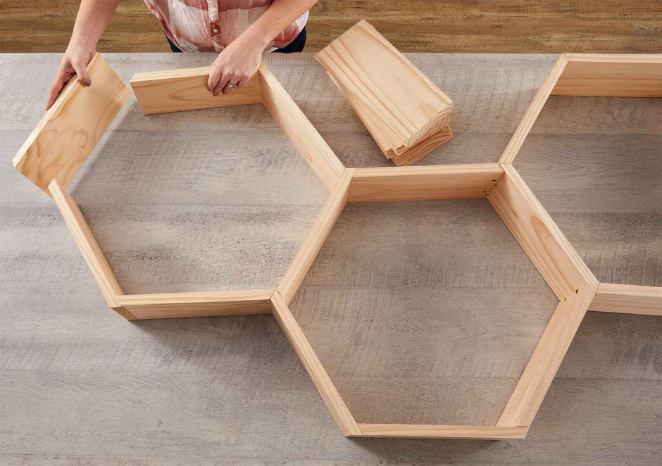 Шестигранник из фанеры