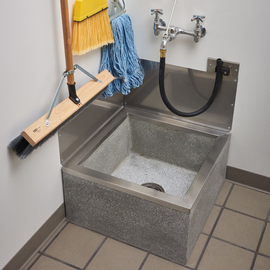 TSB-500 36" X 36" Stockton terrazzo Mop basin