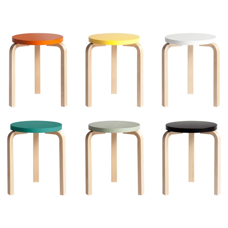 Stool 60 Alvar Aalto