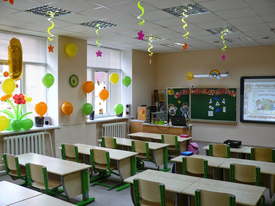 Декор класса в начальной школе