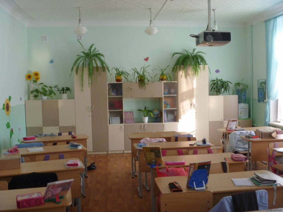 Уютный класс в школе