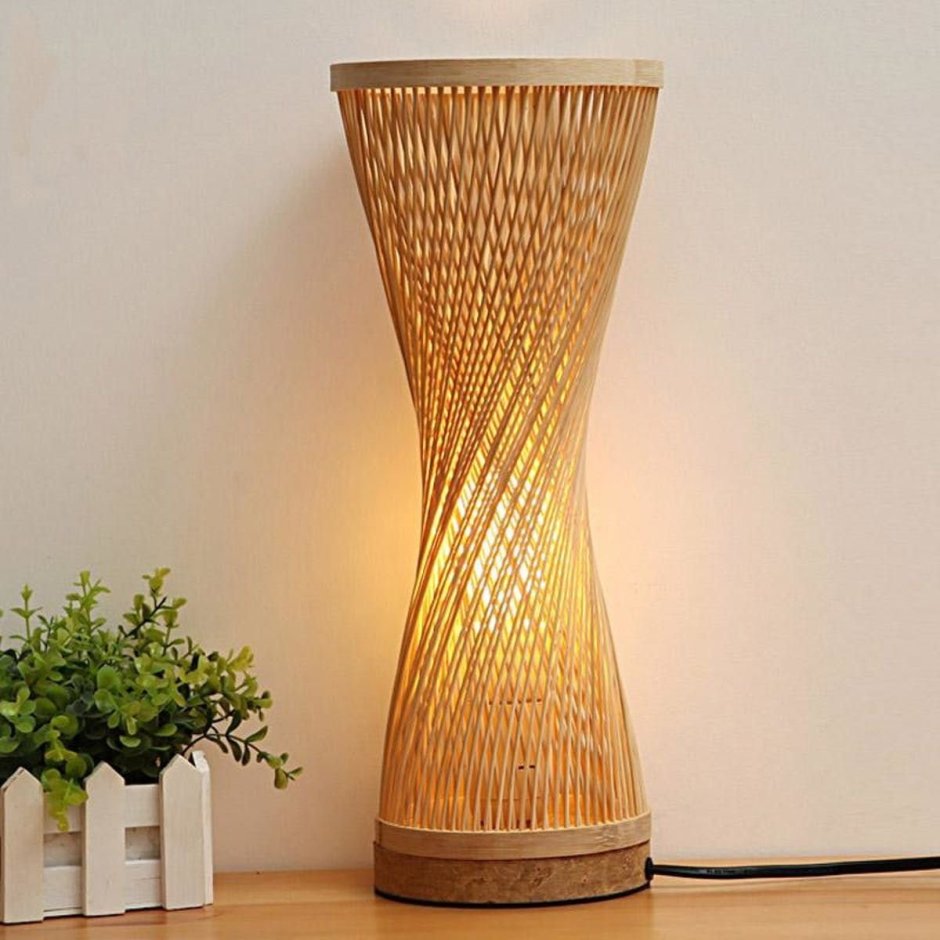 Светильник Bamboo_Rattan_Lamp