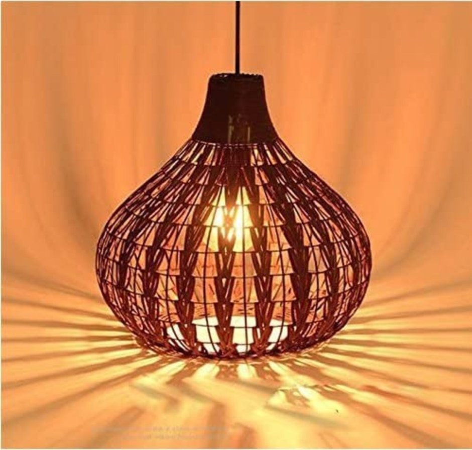 Подвесной светильник Rattan Cone