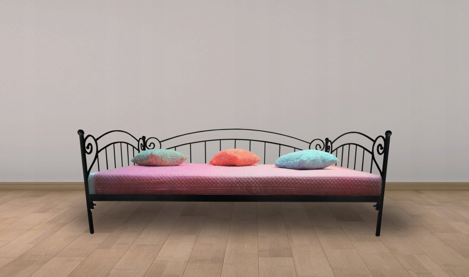 Металлическая кровать Sofa 120х200