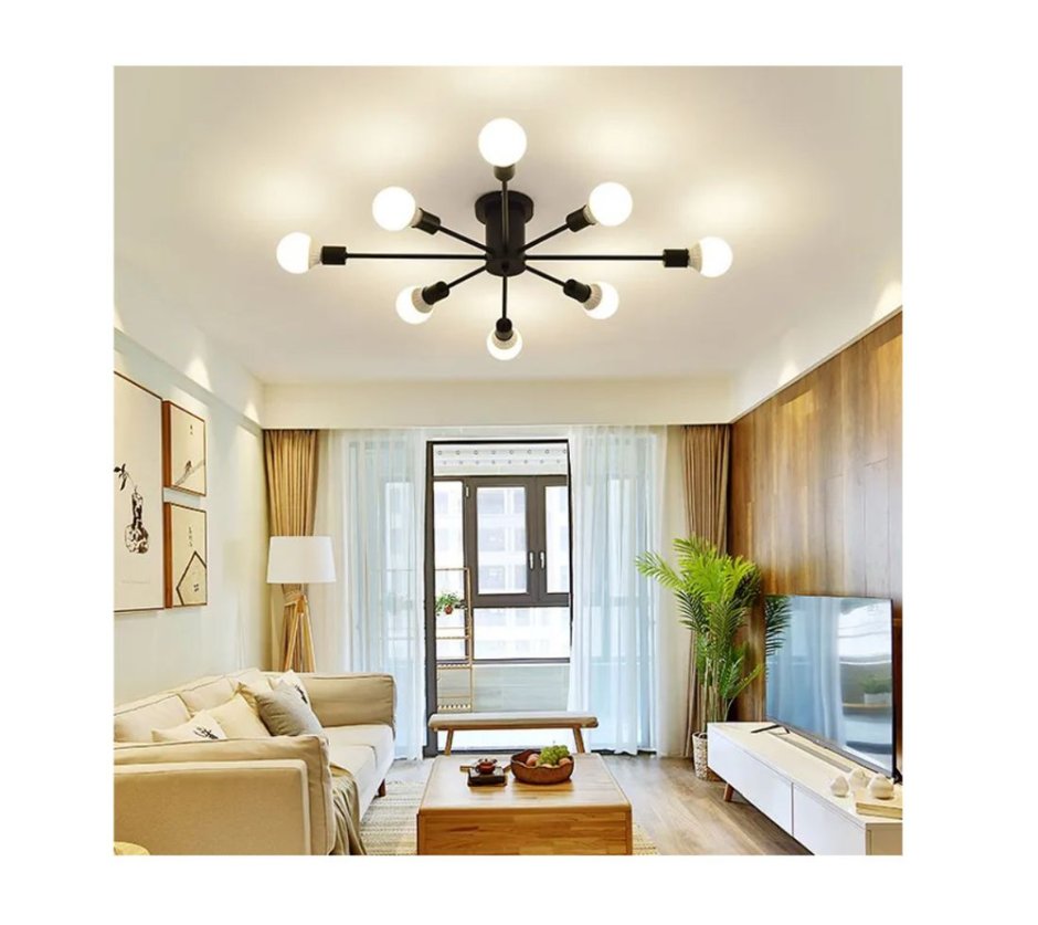 Люстра для небольшой гостиной