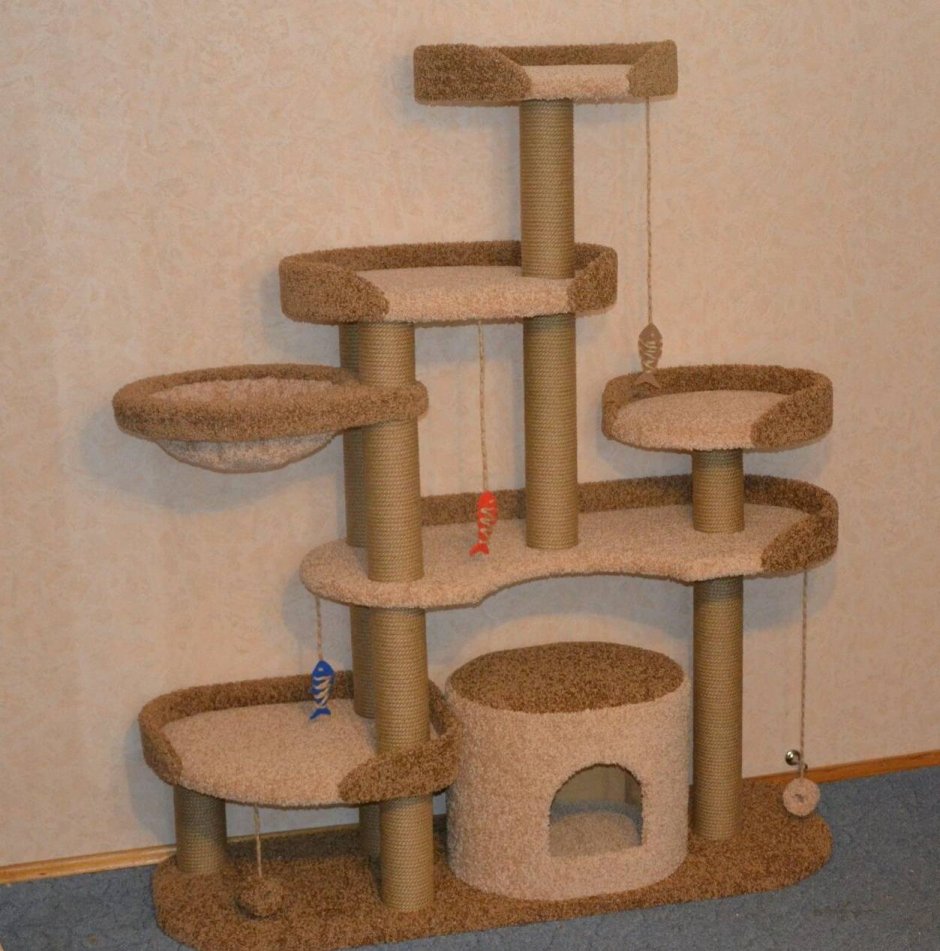 Игровой комплекс tm05 для кошек, 380*380*610мм