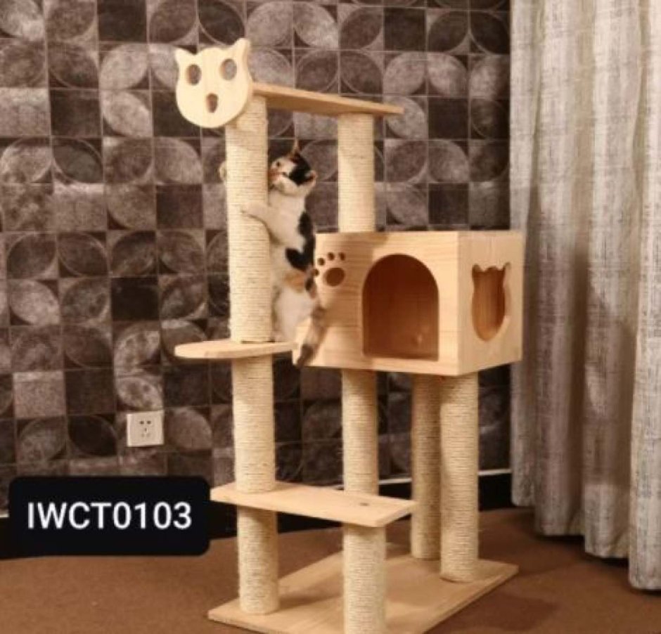 Wooden Cat мебель для кошек