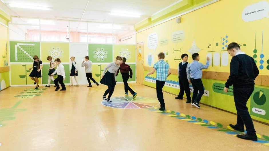 Игровая спортивная рекреация в школе