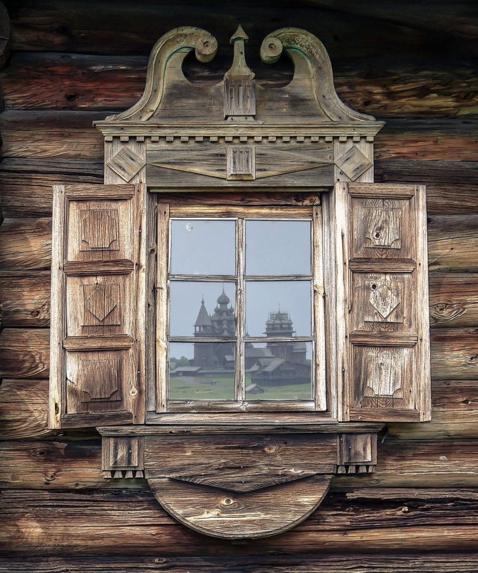 Окно в избе