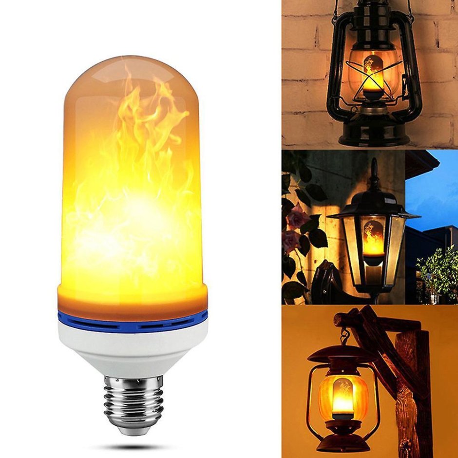 Лампа с эффектом пламени e26 led Flame Bulb