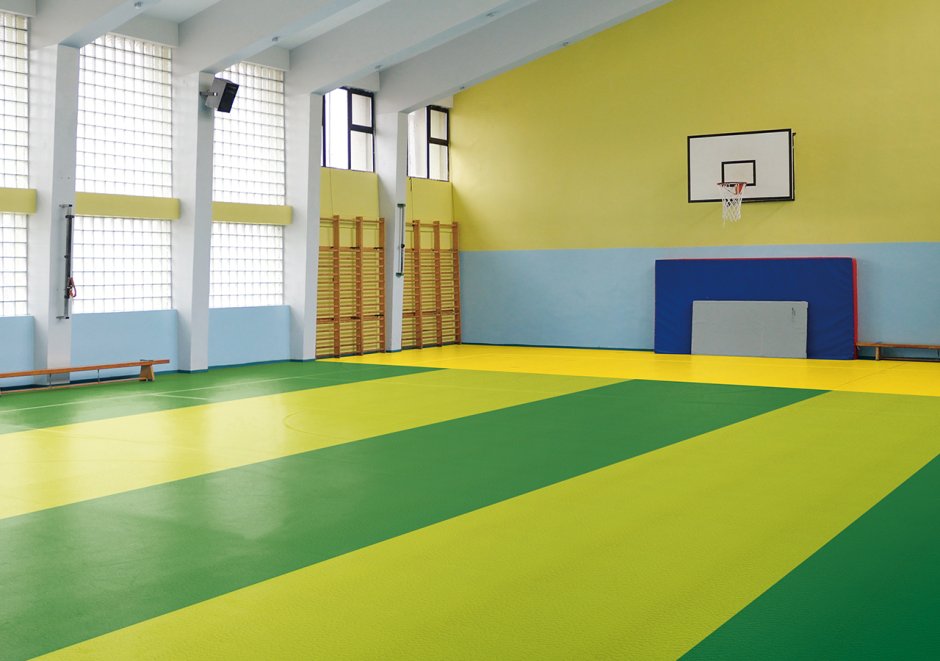 Спортивное покрытие для спортзала