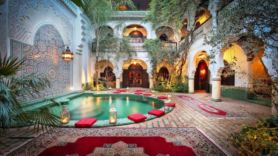 Риад дом в Марокко