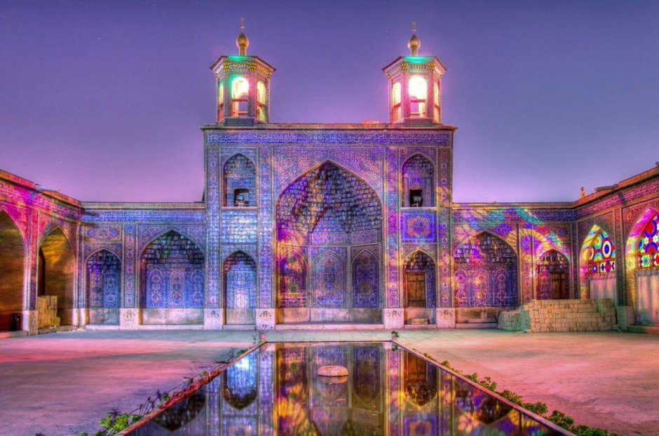 Мечеть Насир Аль-Мульк Шираз Иран