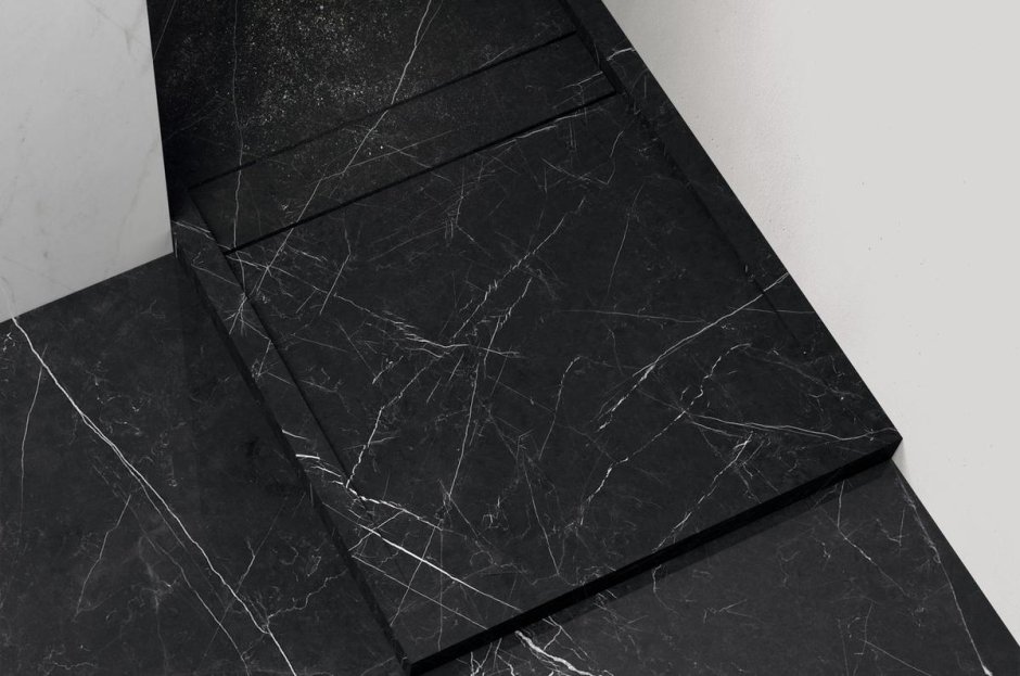 Nero Marquina керамогранит черный 60x120 глянцевый