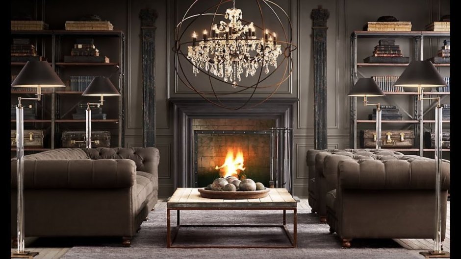 Камины Restoration Hardware