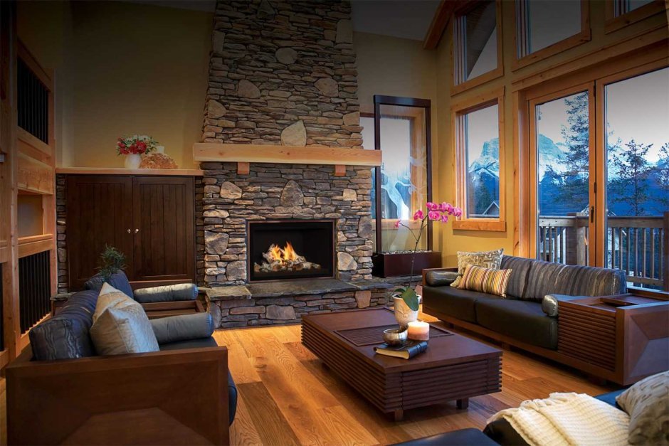 Spare Room with Fireplace