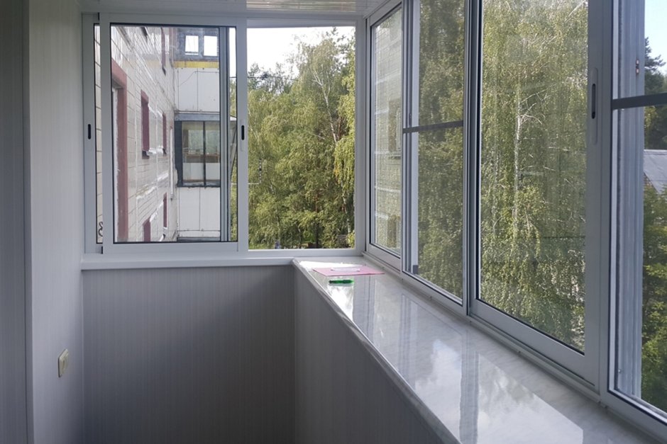 Окно пластиковое на балкон лоджия