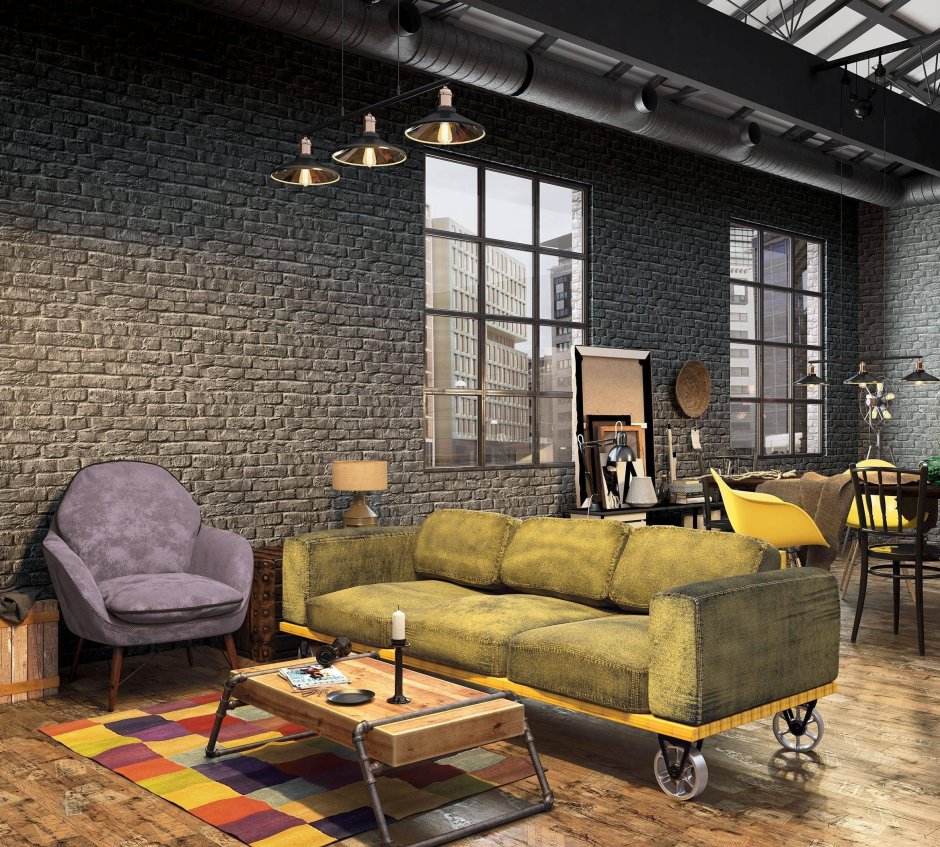 Marburg коллекция Loft 59631 в интерьере