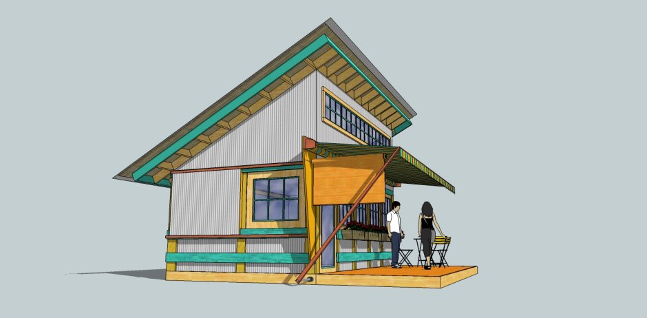 Double Shed House