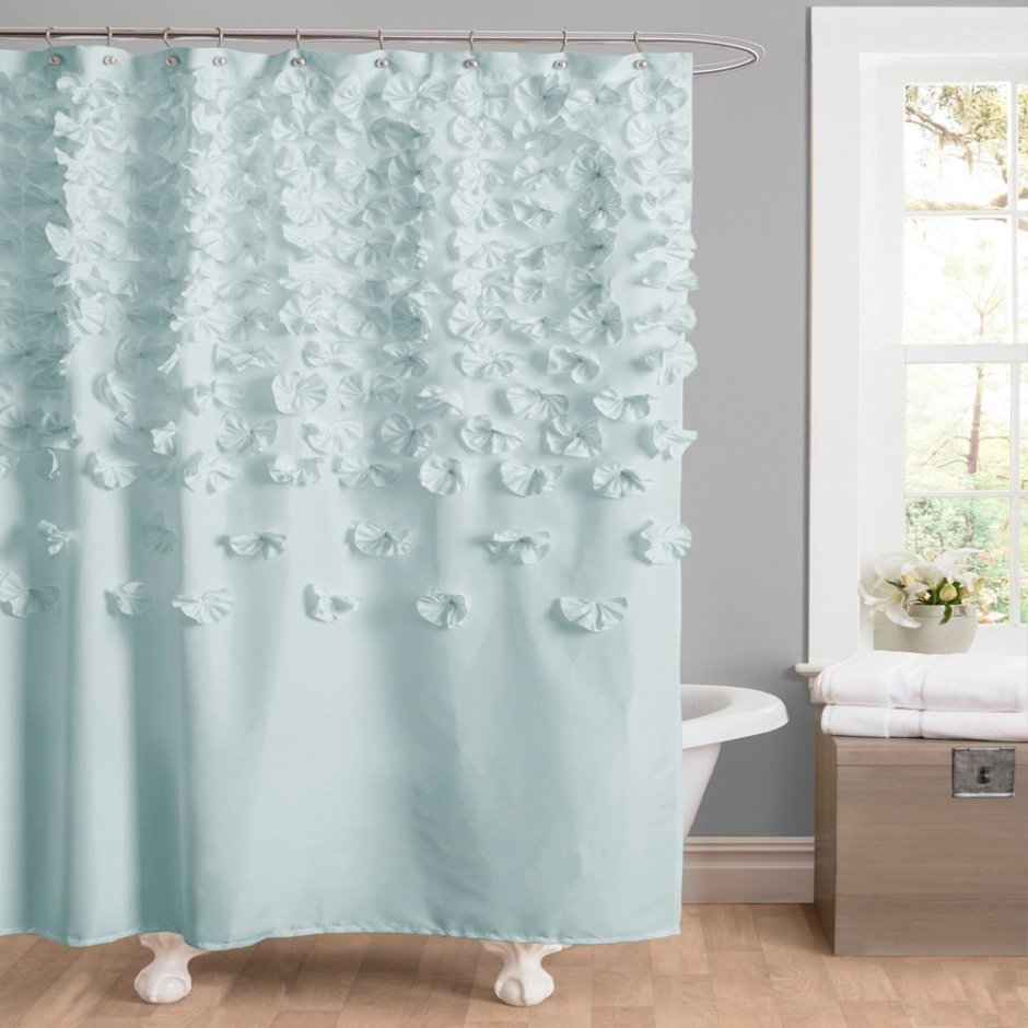 Штора Fabric Shower Curtain