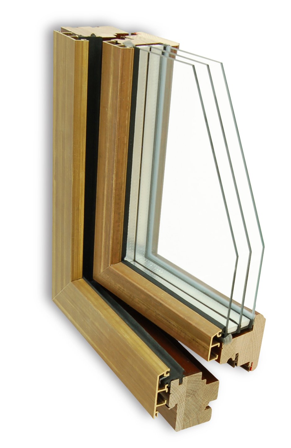 Алюминиево деревянные окна WINFIN