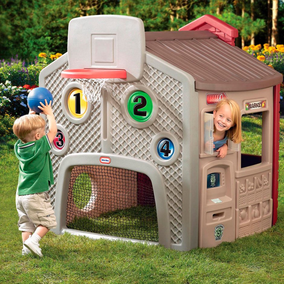 Игровой пластиковый домик little Tikes