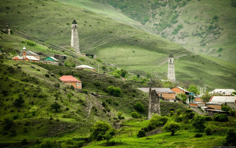 Башни Ляжги Ингушетия