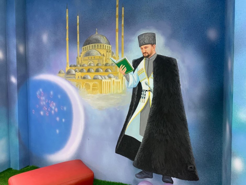 Шейх Ахмат Хаджи Кадыров партрет