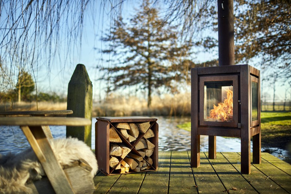 Outdoor Wood Stove