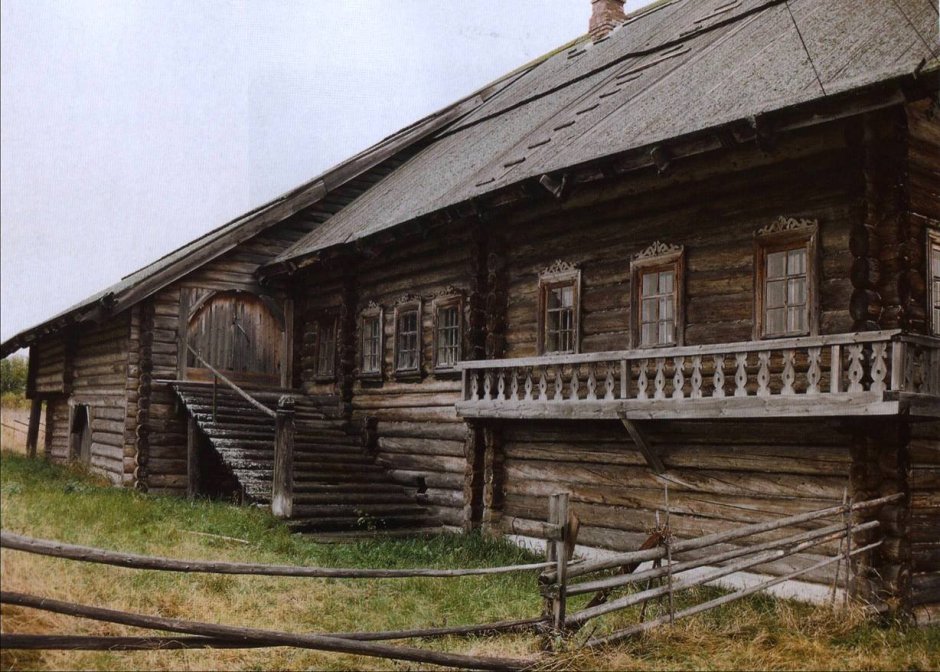 Сибирская изба 19 века