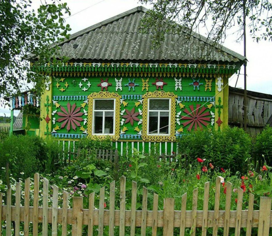 Татарский домик в деревне