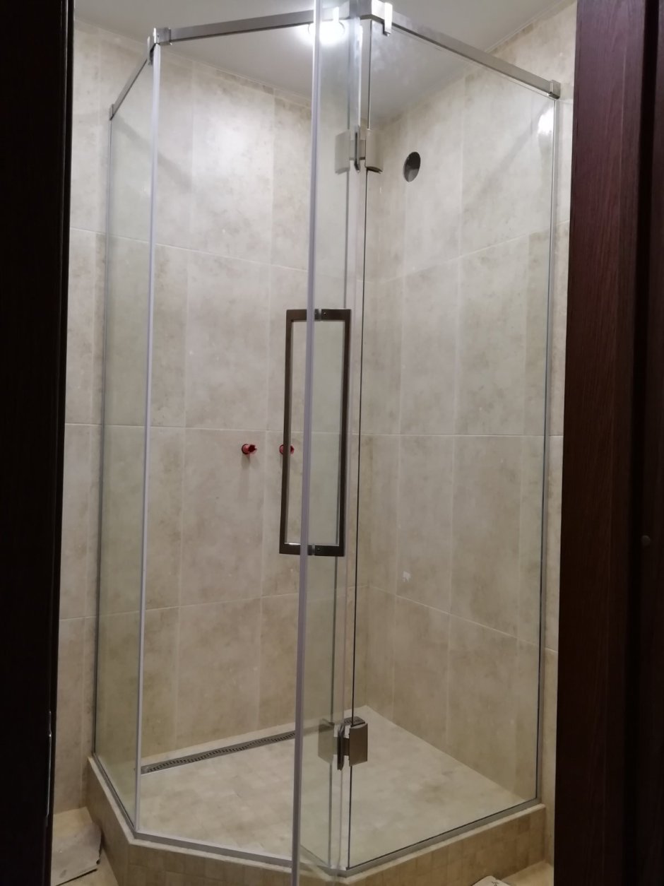 Кабина трапеция душевая 120х85