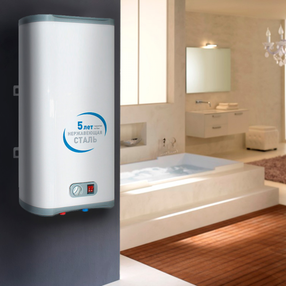 Накопительный электрический водонагреватель Superlux NTS Flat pw 80v