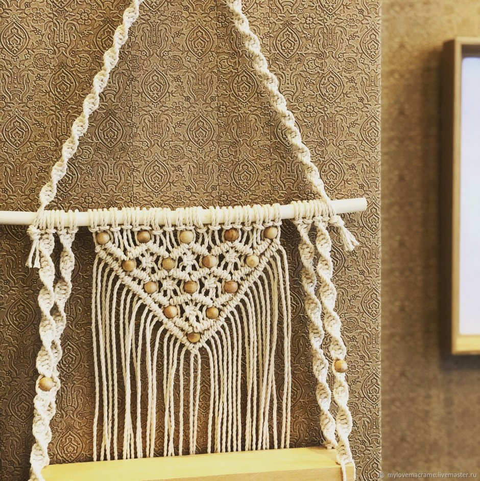 Полки из макраме