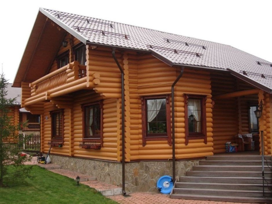 Дом из бревна